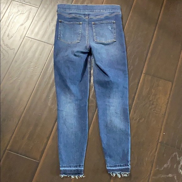 SOLD! SPANX Distressed Ankle Skinny Jeans sz S - Picture 6 of 9